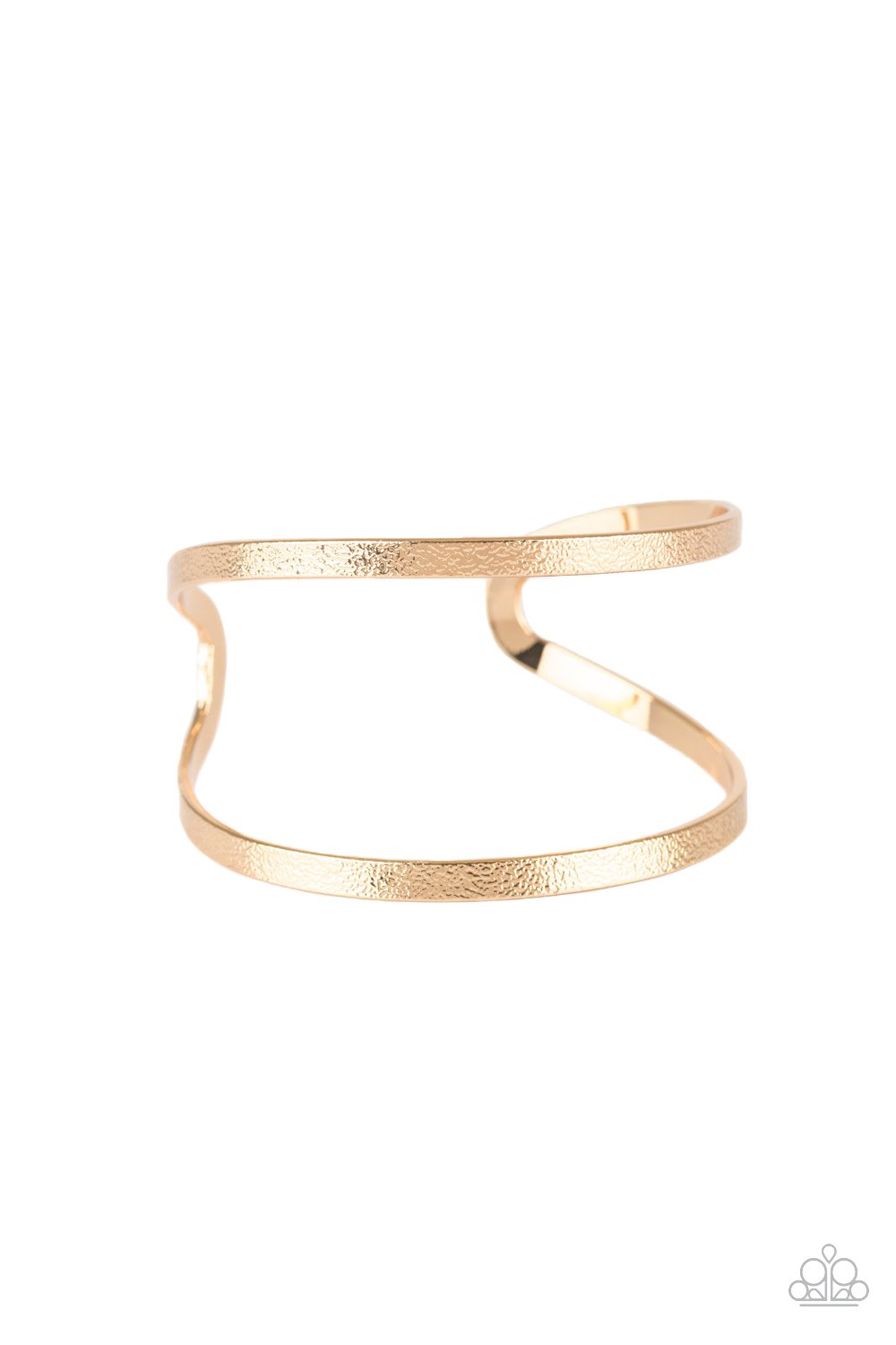 GRENADA GODDESS - PAPARAZZI - GOLD BAR CUFF BRACELET