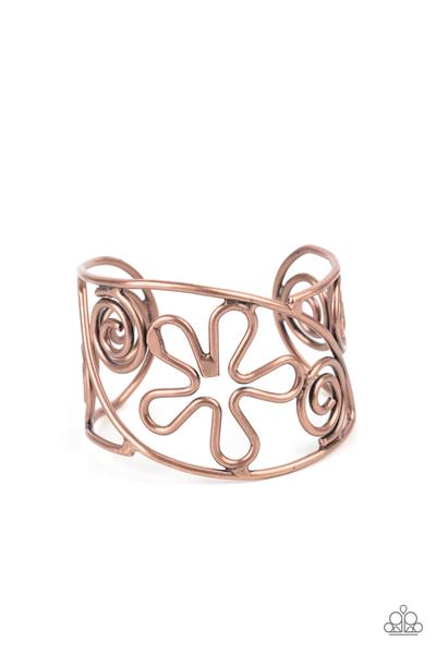 Groovy Sensations - copper - Paparazzi bracelet
