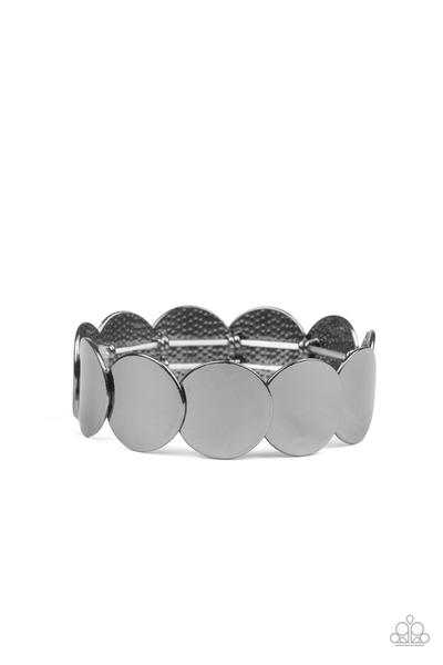 Industrial Influencer - black - Paparazzi bracelet