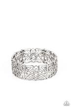 Load image into Gallery viewer, Namaste Gardens - silver - Paparazzi bracelet
