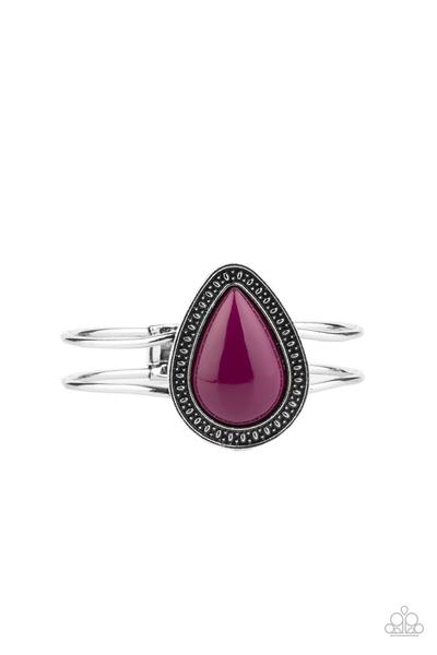 Over the Top Pop - purple - Paparazzi bracelet