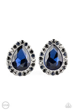 Load image into Gallery viewer, All HAUTE and Bothered Blue Clip Earring
