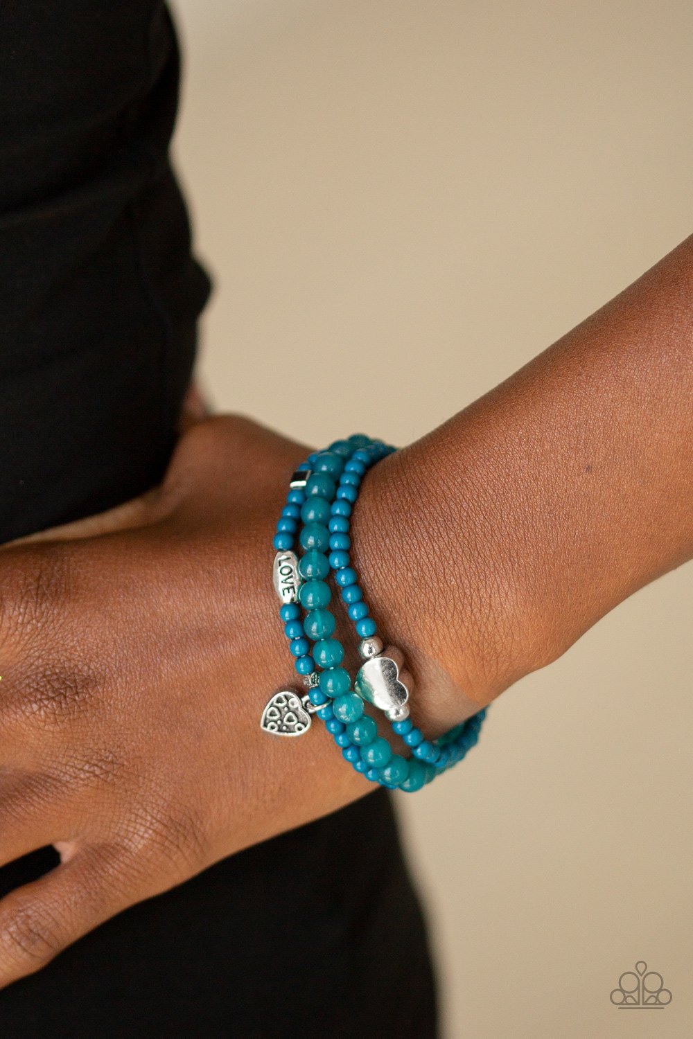 Really Romantic - blue - Paparazzi bracelet