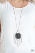 Sandstone Solstice - black - Paparazzi necklace