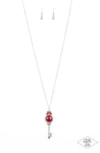 Load image into Gallery viewer, Unlock Every Door Red Necklace
