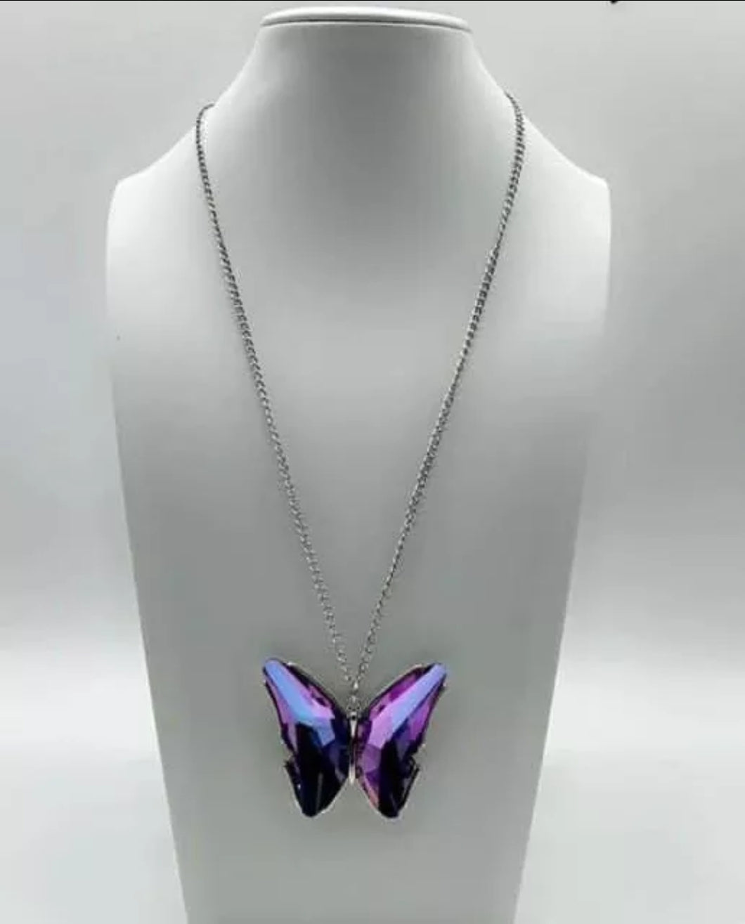 The social butterfly effect purple necklace life of the party