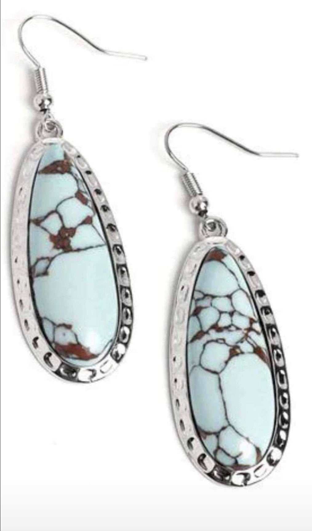 Blue Stone Earrings