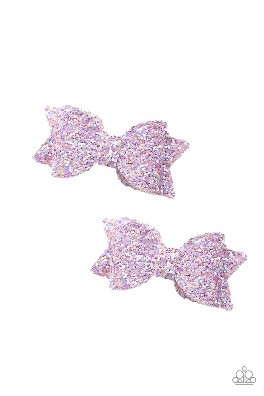 Sprinkle On The Sequins - purple - Paparazzi hair clip