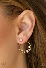 Load image into Gallery viewer, Top-Notch Twinkle - gold - Paparazzi earrings
