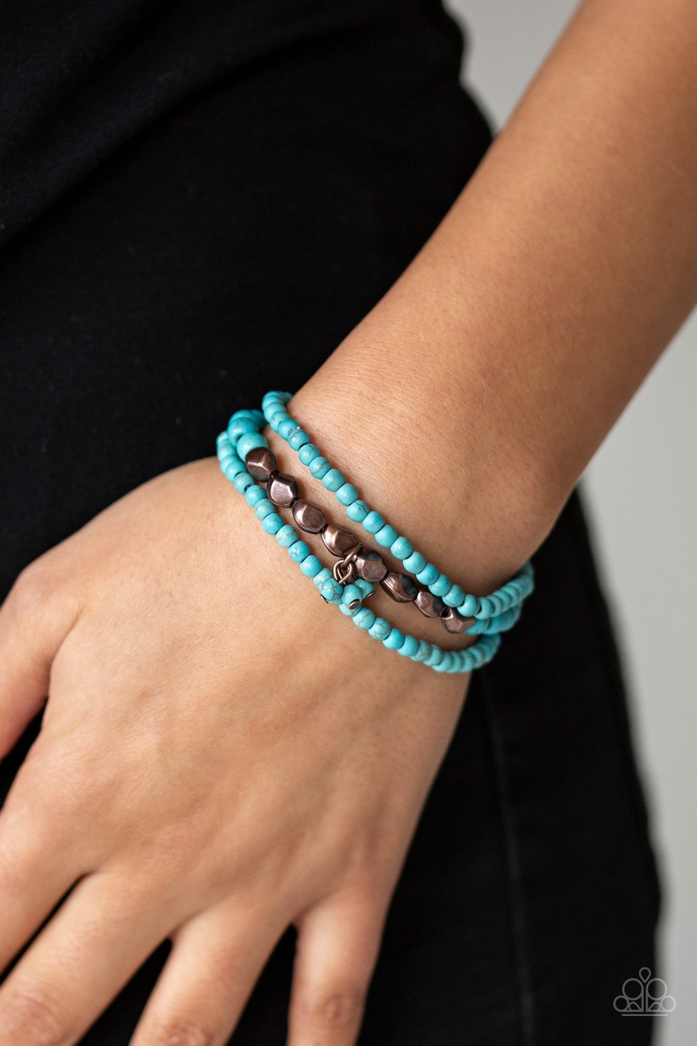 Tour De Tranquility - copper - Paparazzi bracelet