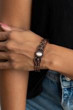 Load image into Gallery viewer, Wait and SEER - copper - Paparazzi bracelet
