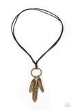 Bird Watcher Brown Urban Necklace