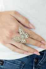 Load image into Gallery viewer, Flauntable Flutter - multi - Paparazzi ring
