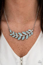 Load image into Gallery viewer, Frosted Foliage - blue - Paparazzi necklace
