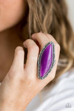 Load image into Gallery viewer, Mineral Mine Purple Paparazzi Ring
