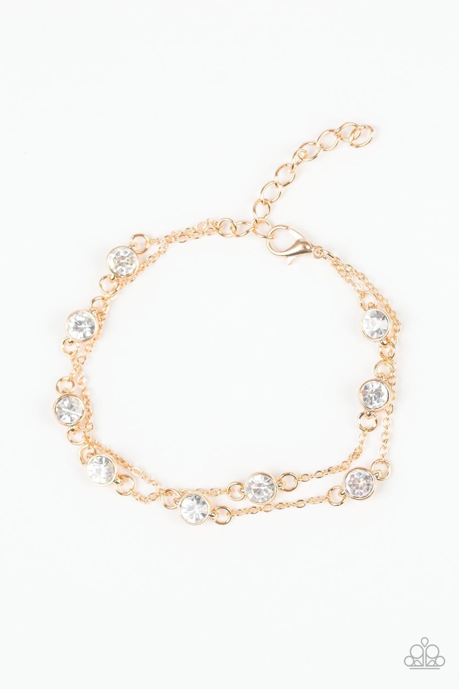 Spotlight Starlight-Gold Paparazzi Jewelry Bracelet

Regular price$5.00