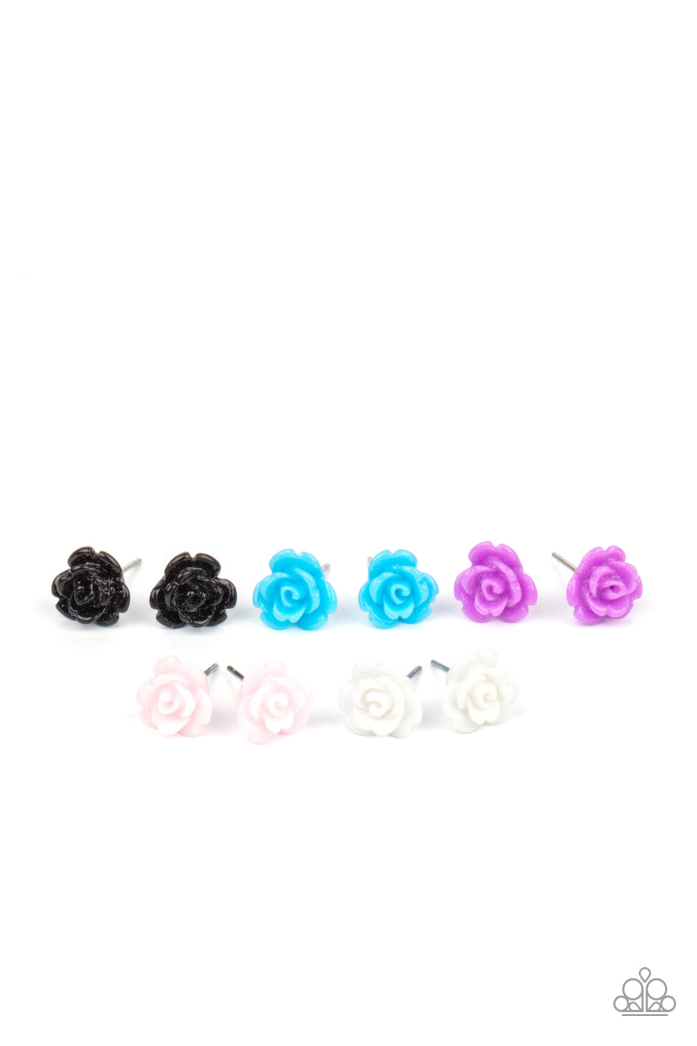 SS Rose Earrings K7